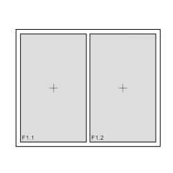 Fenster 2-teilig