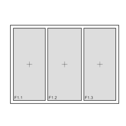 Fenster 3-teilig