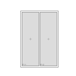 Fenster 2-teilig
