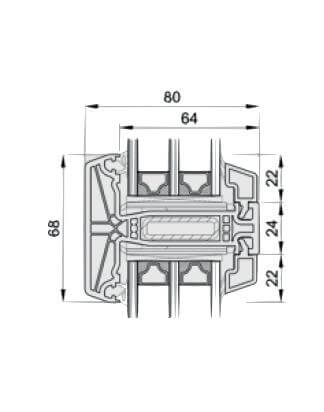 68 mm